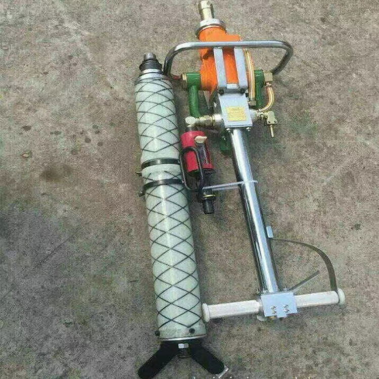 正确安装支腿式锚杆钻机